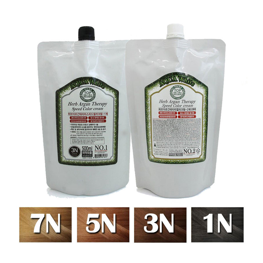 Herb Argan Therapy Speed Color Cream No1 + No2
