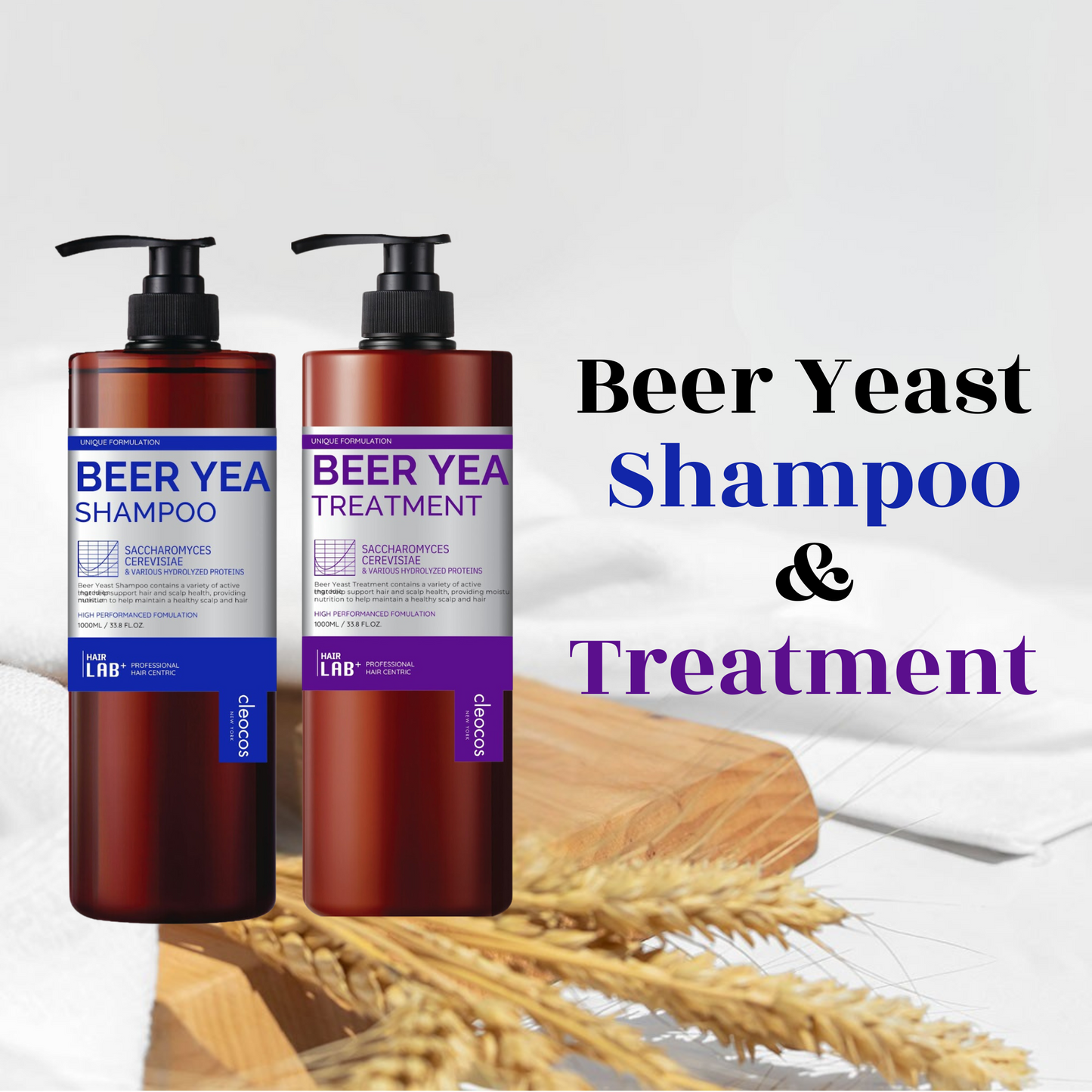 Beer Yeast Shampoo & Treatment