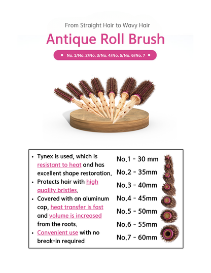 Antique Roll Brush